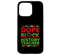 Dope Black History Professor to School Career Pride Job Coque pour iPhone 15 Pro Max
