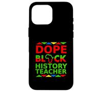 Dope Black History Professor to School Career Pride Job Coque pour iPhone 16 Pro Max