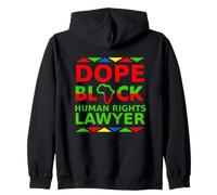 Dope Black Human Rights Lawyer Fier Black Attorney Career Sweat à Capuche
