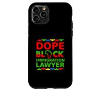 Dope Black Immigration Lawyer Fier Black Attorney Career Coque pour iPhone 11 Pro