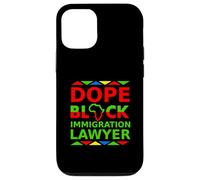 Dope Black Immigration Lawyer Fier Black Attorney Career Coque pour iPhone 12/12 Pro