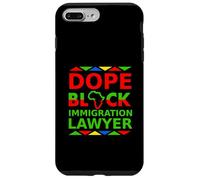 Dope Black Immigration Lawyer Fier Black Attorney Career Coque pour iPhone 7 Plus/8 Plus