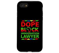 Dope Black Immigration Lawyer Fier Black Attorney Career Coque pour iPhone SE (2020) / 7/8