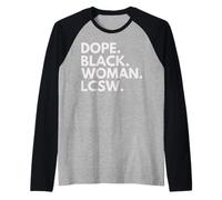 Dope Black LCSW Architecte travailleur Social Clinique agréé Manche Raglan