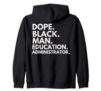 Dope Black Man, administrateur de l'éducation, African American Pride Sweat à Capuche