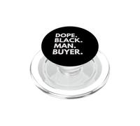 Dope Black Man Buyer African American Pride PopSockets PopGrip pour MagSafe