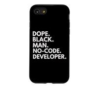 Dope Black Man Développeur sans Code African American Pride Coque pour iPhone SE (2020) / 7/8