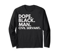 Dope Black Man, fonctionnaire, Afro-American Pride Manche Longue