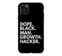 Dope Black Man Growth Hacker African American Pride Coque pour iPhone 11 Pro Max