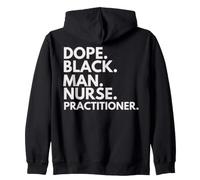 Dope Black Man, Infirmier praticien, Afro-American Pride Sweat à Capuche