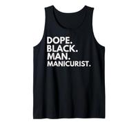 Dope Black Man Manucure African American Pride Débardeur