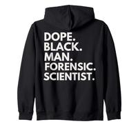 Dope Black Man, médecin légiste Afro-américain Sweat à Capuche