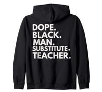 Dope Black Man, Professeur suppléant, African American Pride Sweat à Capuche