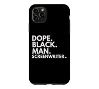 Dope Black Man Scénariste African American Pride Coque pour iPhone 11 Pro Max