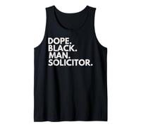 Dope Black Man Solicitor African American Pride Débardeur