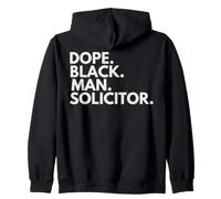 Dope Black Man Solicitor African American Pride Sweat à Capuche