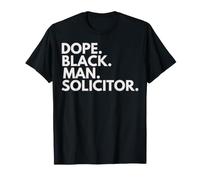 Dope Black Man Solicitor African American Pride T-Shirt