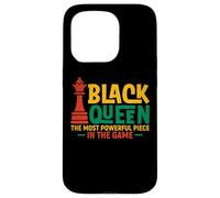 Dope Black Queen The Most Powerful Piece African American Coque pour iPhone 15 Pro