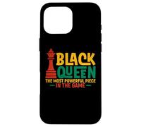 Dope Black Queen The Most Powerful Piece African American Coque pour iPhone 16 Pro Max