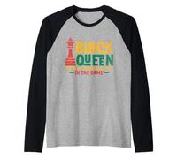 Dope Black Queen The Most Powerful Piece African American Manche Raglan