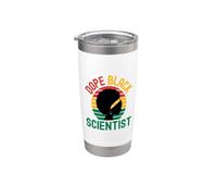 Dope Black Scientist - Histoire des Noirs, Scientifique Melanated Gobelet isotherme en acier inoxydable double paroi