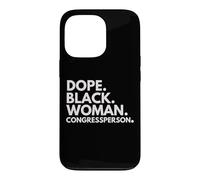Dope Black Woman Députée au Congrès Coque pour iPhone 13 Pro
