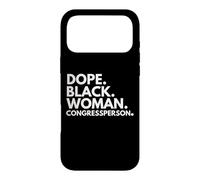 Dope Black Woman Députée au Congrès Coque pour iPhone 17 Pro Max