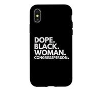 Dope Black Woman Députée au Congrès Coque pour iPhone X/XS
