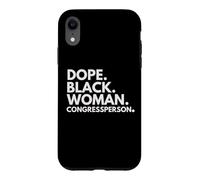 Dope Black Woman Députée au Congrès Coque pour iPhone XR