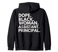Dope Black Woman, directrice adjointe du Mois de l'histoire des Noirs Sweat à Capuche
