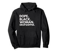 Dope Black Woman Dropshipper a renforcé Le Mois de l'histoire des Noirs Sweat à Capuche