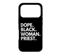 Dope Black Woman Pride a renforcé la fierté du Mois de l'histoire des Noirs Coque pour iPhone 17 Pro