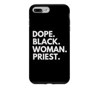 Dope Black Woman Pride a renforcé la fierté du Mois de l'histoire des Noirs Coque pour iPhone 7 Plus/8 Plus