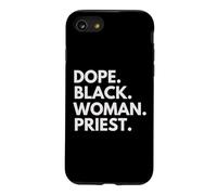 Dope Black Woman Pride a renforcé la fierté du Mois de l'histoire des Noirs Coque pour iPhone SE (2020) / 7/8