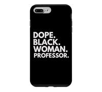 Dope Black Woman Professor Afro-American Professor Pride Coque pour iPhone 7 Plus/8 Plus