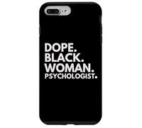 Dope Black Woman Psychologist Psychologie Afro-américaine Coque pour iPhone 7 Plus/8 Plus