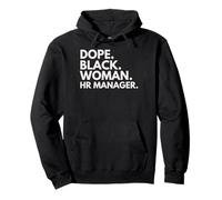 Dope Black Woman Responsable RH Afro-Américains HR Managers Sweat à Capuche