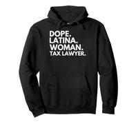 Dope Femme Latina Avocat Fiscal Avocat Mois du Patrimoine Latin Sweat à Capuche