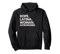 Dope Latina Femme Astronome Latin Heritage Hispanic Pride Sweat à Capuche