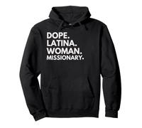 Dope Latina Woman Missionnaire Latin Heritage Hispanic Pride Sweat à Capuche