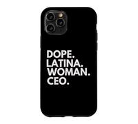 Dope Latina Woman PDG Latin Heritage Hispanic Pride Coque pour iPhone 11 Pro