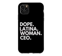 Dope Latina Woman PDG Latin Heritage Hispanic Pride Coque pour iPhone 11 Pro Max