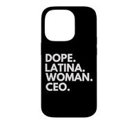 Dope Latina Woman PDG Latin Heritage Hispanic Pride Coque pour iPhone 14 Pro