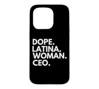 Dope Latina Woman PDG Latin Heritage Hispanic Pride Coque pour iPhone 15 Pro