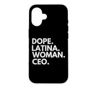 Dope Latina Woman PDG Latin Heritage Hispanic Pride Coque pour iPhone 16