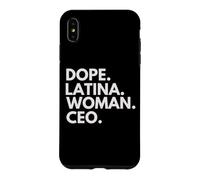 Dope Latina Woman PDG Latin Heritage Hispanic Pride Coque pour iPhone XS Max