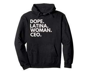 Dope Latina Woman PDG Latin Heritage Hispanic Pride Sweat à Capuche