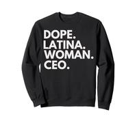 Dope Latina Woman PDG Latin Heritage Hispanic Pride Sweatshirt