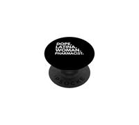Dope Latina Woman Pharmacien Autonomisé Latin Heritage Month PopSockets PopGrip Adhésif