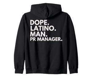 Dope Latino Man, Directeur des Relations publiques, Latin Heritage Hispanic Pride Sweat à Capuche